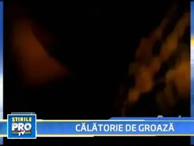 Terbilism... video! S-a filmat pe scara trenului la 110 km/h!