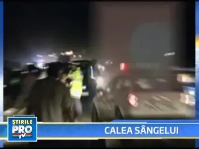Carnagiu in apropiere de Bucuresti! Cinci morti intr-un accident rutier!