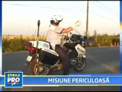 Urmarire ca in filme! Protagonistii: un sofer teribilist si un politist!
