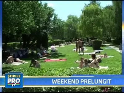 Ziua libera de dupa Rusalii a golit marile orase