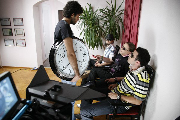 Trupa Vunk, fosta Vank, a filmat clipul pentru piesa "La orice ora"