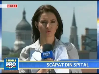 Pacient scapat din spitalul de psihiatrie, adus inapoi de pompieri