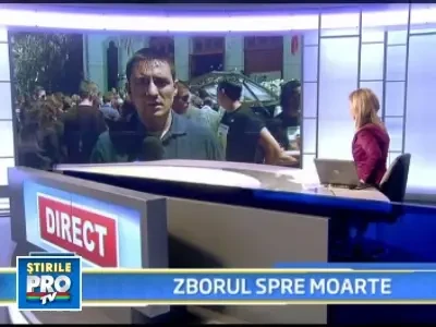 Pilotul mort vineri la Clinceni, condus pe ultimul drum