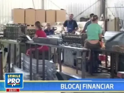Blocajul financiar bantuie economia! Firmele nu mai au bani