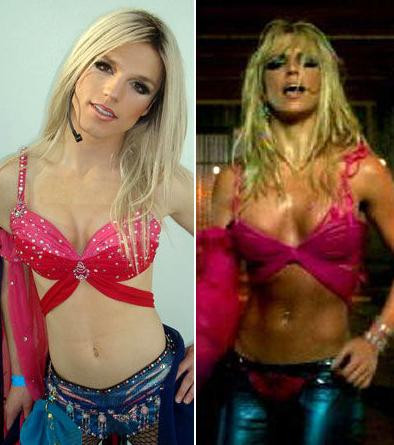 Derrick Berry as Britney Spears