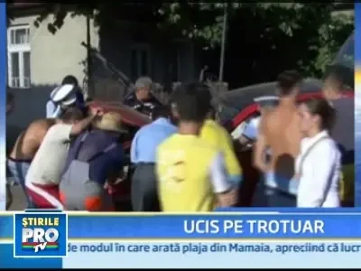 A scapat masina de sub control si a luat o viata!