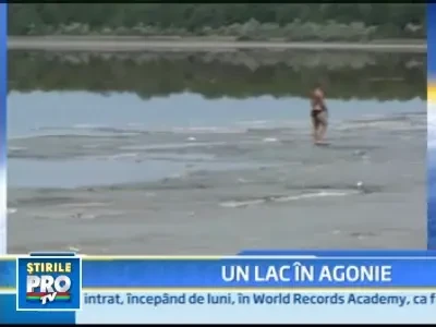 Lacul Sarat risca sa devina in curand lacul secat!