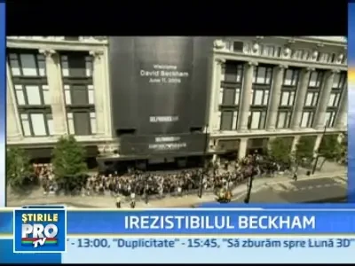 David Beckham, gelat si dezbracat in noua reclama la lenjerie