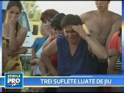 Tragedie in Dolj! Doua femei si o adolescenta de 13 ani s-au inecat in Jiu!