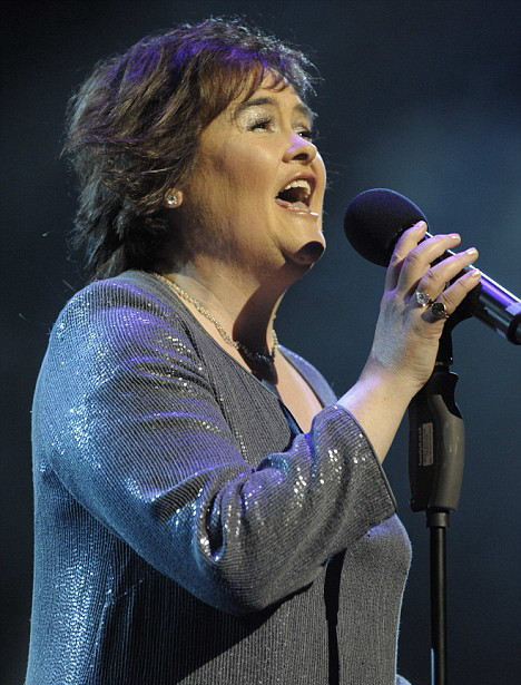 Susan Boyle, din nou pe scena!