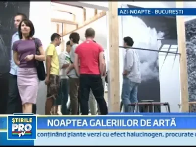 Noaptea Alba a Galeriilor i-a scos din case pe bucuresteni