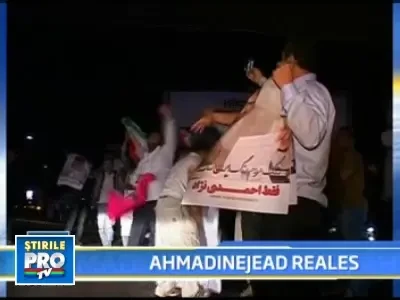 Iranienii au iesit in strada! Ahmadinejad, din nou presedinte