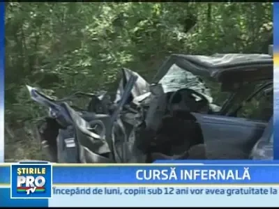 Au trecut pe langa moarte! 10 raniti intr-un grav accident langa Craiova!