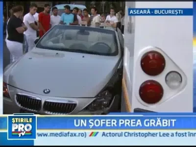 A facut dezastru pe sosea! Sa poata trece mai usor cu masina!