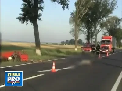 Grav accident de circulatie in Ialomita! Cinci oameni au murit!