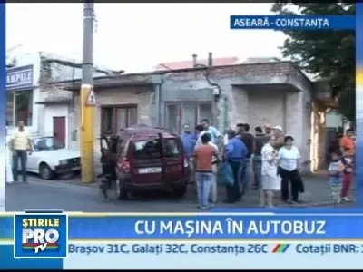 Din graba si inconstienta, un sofer si-a adus familia la un pas de moarte!