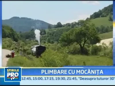 Mocanita a pornit din nou pe sine!