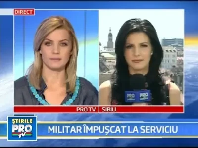 Un subofiter de la o unitate militara din Sibiu s-a impuscat in torace!