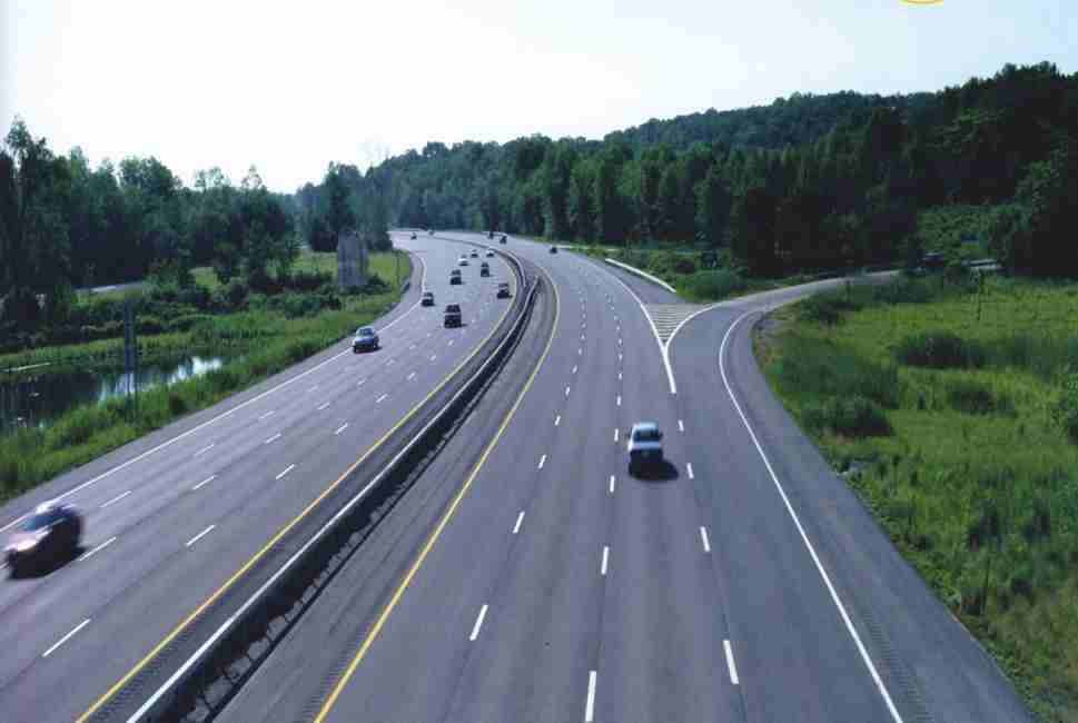 Fara masini pe una din cele mai circulate autostrazi din Europa