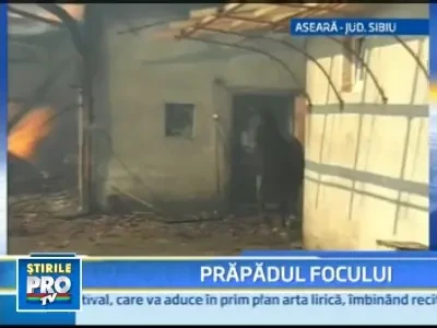 Incendii violente in tara: un lacas de cult distrus si pagube uriase!