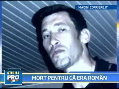 Iubita romanului ucis la Napoli: A fost impuscat pentru ca era roman