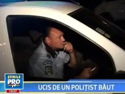 Un politist beat a accidentat mortal un om, in drum spre serviciu!