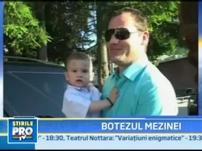 Botez "cu greutate" in familia luptatorului K1 Ionut Iftimoaie
