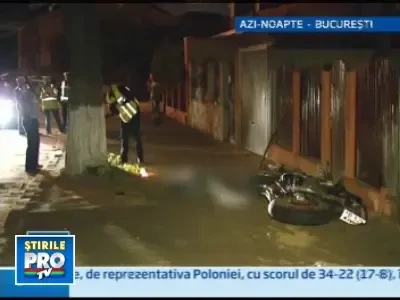 Imprudenta mortala pentru un motociclist de 17 ani din Bucuresti