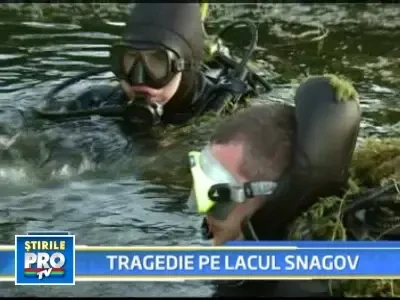 A iesit la plimbare cu barca pe lacul Snagov si si-a gasit sfarsitul!