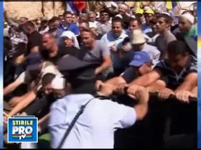 Proteste violente la Ierusalim!