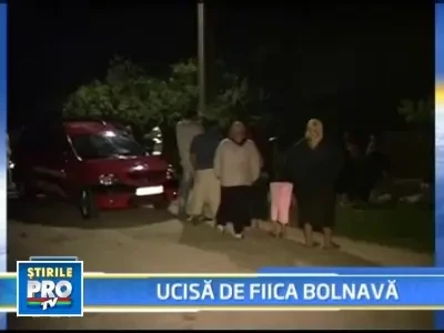 Macelarita de propria fiica bolnava psihic!