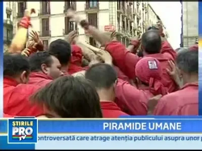De asta n-ai mai auzit! Intrecerea piramidelor... umane!