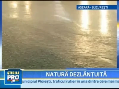 Vijelie, tunete si fulgere! Codul galben si-a facut simtita prezenta!