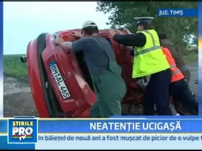 Drama in Timis! A murit la numai 25 de ani din cauza neatentiei soferului!