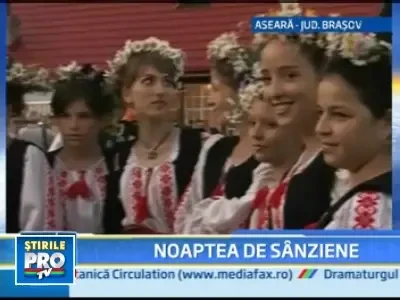 A fost noaptea Sanzienelor! Zanele au dansat si au cantat aproape de pamant