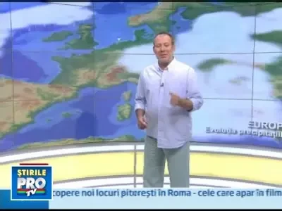 Vreme instabila. Va ploua si miercuri pe arii extinse