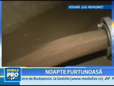 Ploi torentiale! Gospodarii inundate si copaci smulsi din radacini!