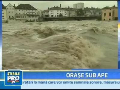 Inundatiile fac ravagii in Europa!