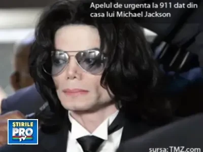 Michael Jackson moare! Apelul la 911 dat de la resedinta cantaretului