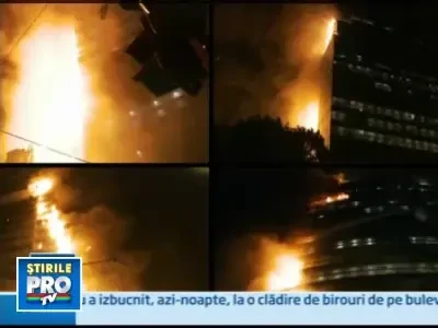 VIDEO: Incendiu langa Biserica Armeneasca, din Bucuresti!