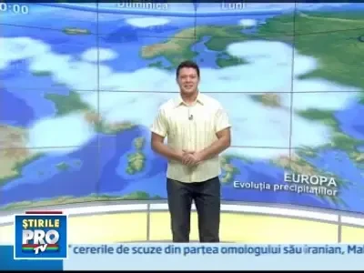 Ploile nu ne ocolesc nici la final de saptamana!