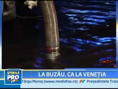 Ploaie cu galeata si inundatii sambata la Buzau!