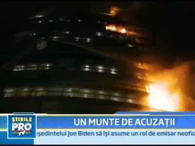 Incendiul de la blocul Millenium reaprinde controversele la nivel inalt