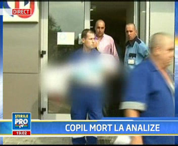 Eroare umana? Un copil de 3 ani a murit din cauza unui RMN