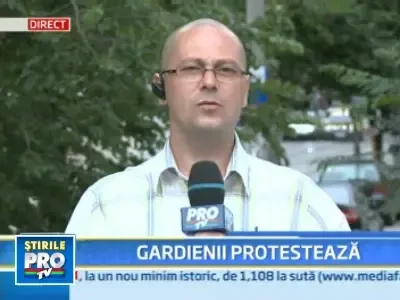 Gardienii protesteaza!