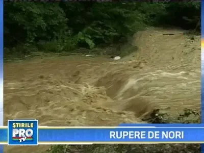 Ploile torentiale si vijeliile au maturat Buzaul!