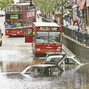 Inundatie puternica intr-o universitate din Missouri!
