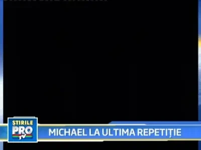 Michael Jackson, cantand si dansand! Cu 48 de ore inainte de a muri!