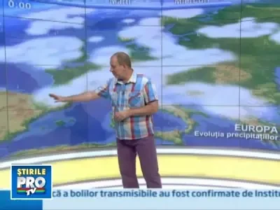 Prognoza meteo pentru Europa si Romania!
