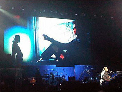 Stevie Wonder si Usher au repetat pentru ceremonia in memoria lui Michael!